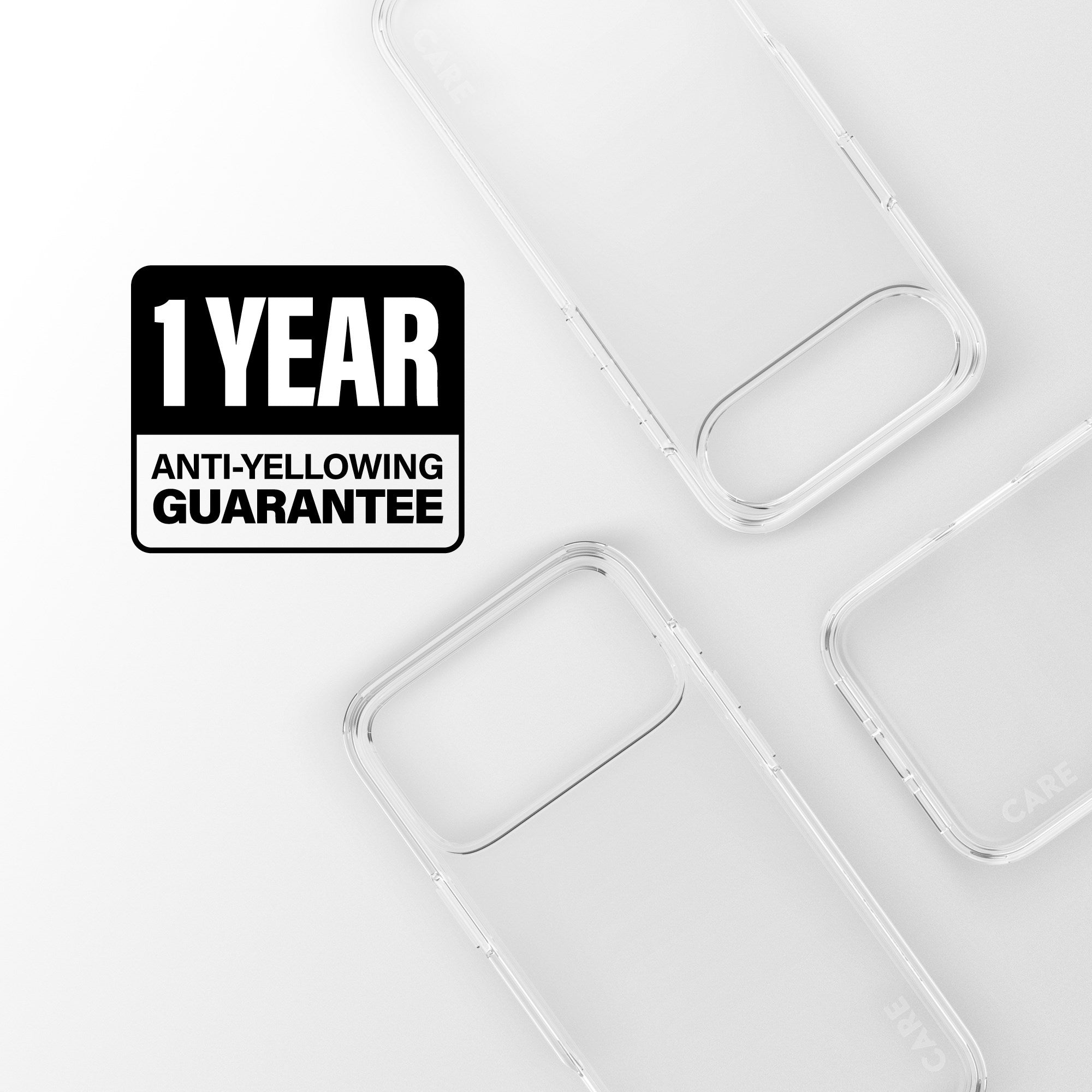 CARE by PanzerGlass® Flagship Case Transparent Urban Explorer m. Klarer Rahmen iPhone 17 Pro